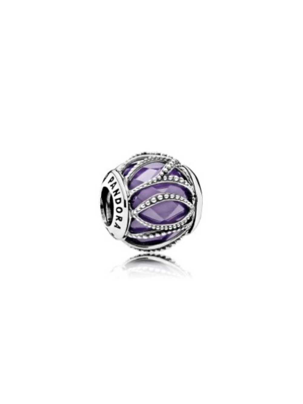 Pandora Purple Intwining Radiance Charm